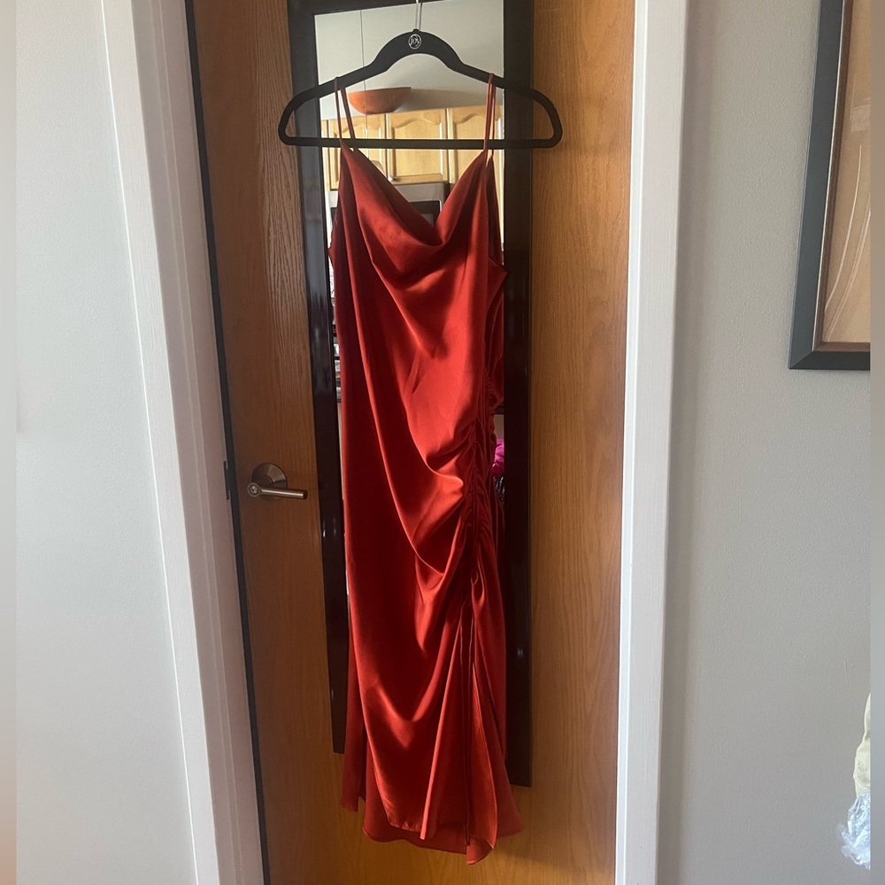 Zara formal slip dress xs